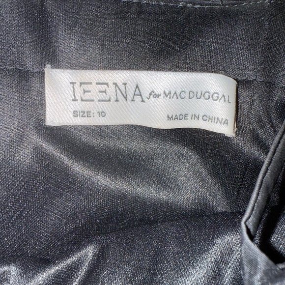 Mac Duggal A-Line Bow Bubble Mini Dress - Picture 4 of 4